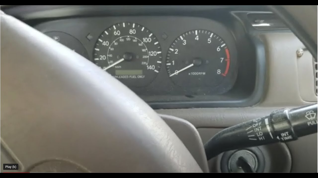 Сброс/переобучение холостого хода для Toyota Camry