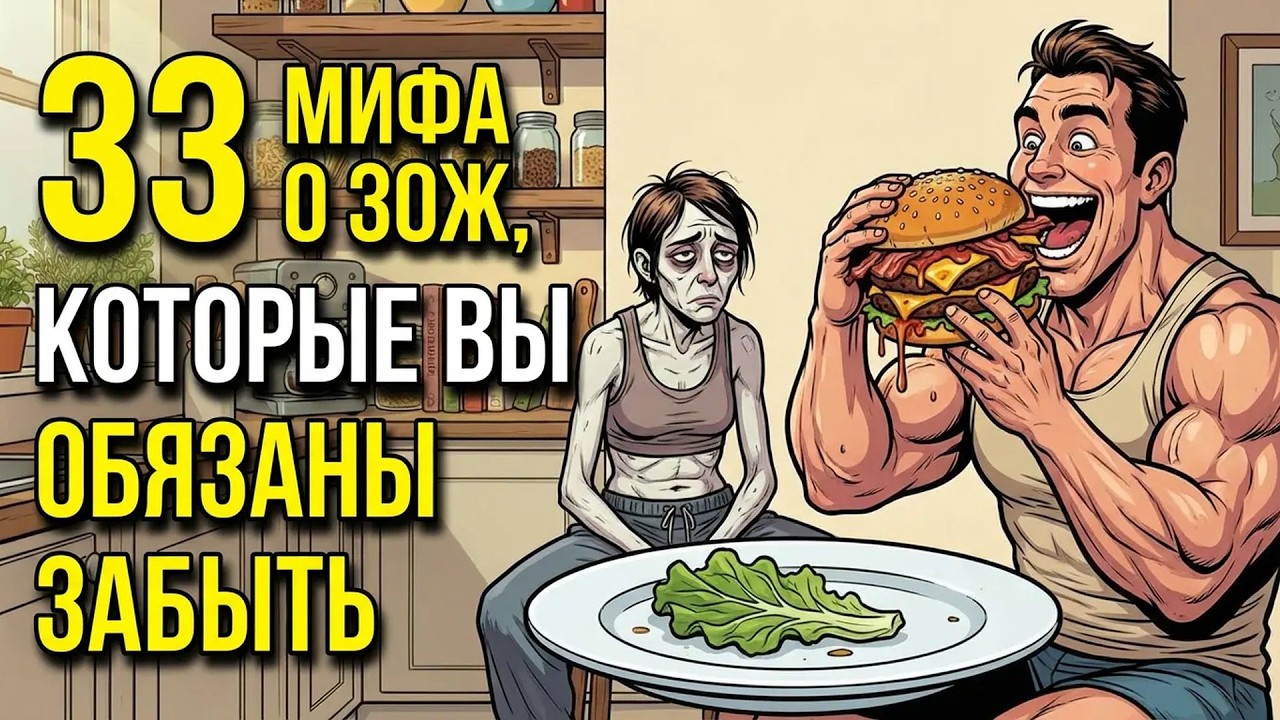33 популярных мифа о ЗОЖ, которые вы ОБЯЗАНЫ забыть прямо сейчас