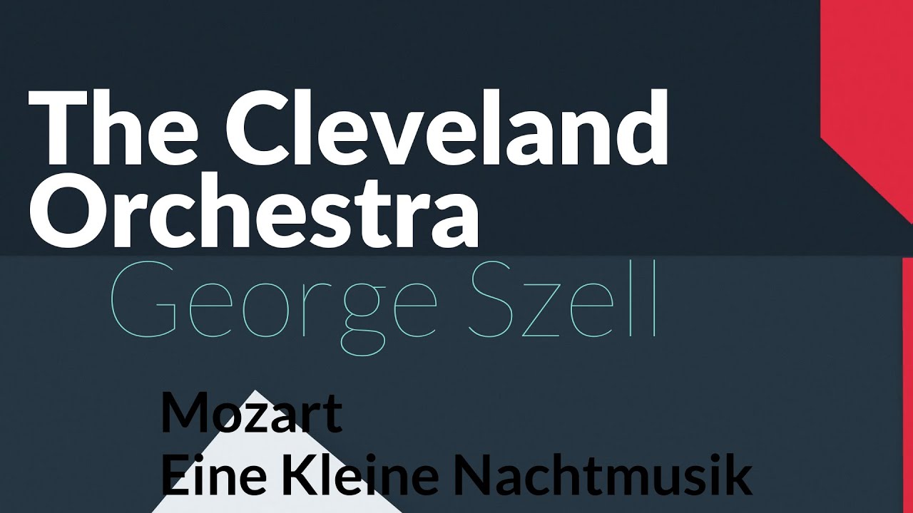 Mozart Eine Kleine Nachtmusik - Szell