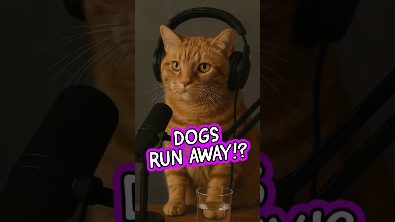 🐾 Cat & Dog Podcast: Why Do Dogs Run Away From Home? | Funny Pet Conversations That Hit Home