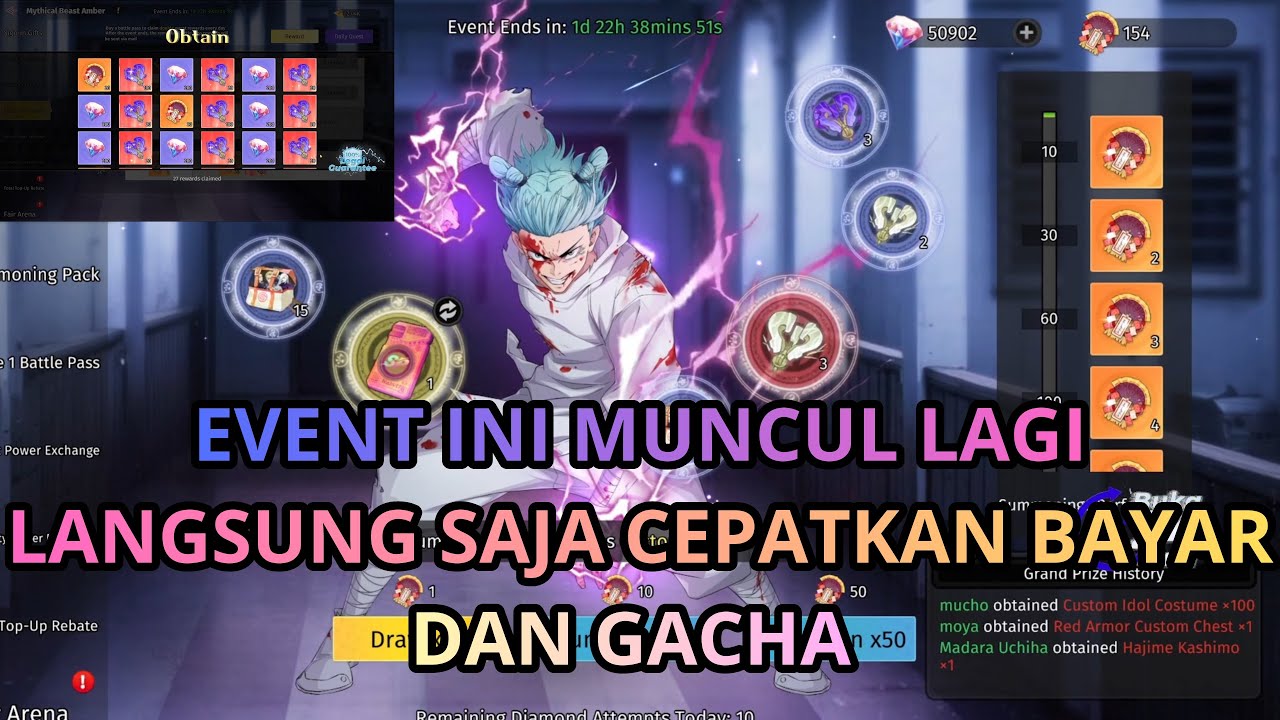 EVENT INI MUNCUL LAGI LANGSUNG SAJA CEPATKAN BAYAR DAN GACHA - Jujutsu Soulbound/JUJUTSU BLACK FLASH