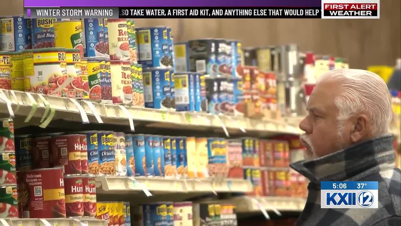 “Milk, bread and water”: Durant residents bundle up grocery lists before winter storm