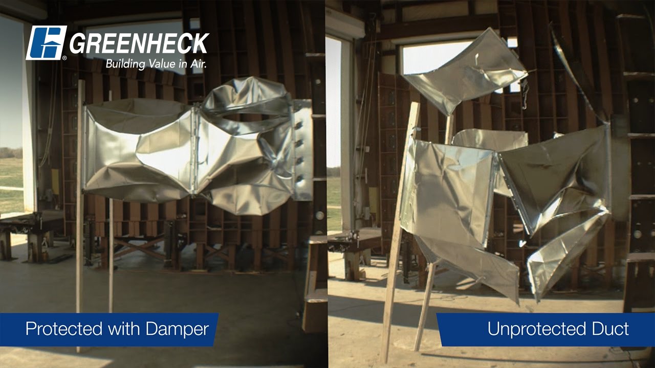 Greenheck - HBS Series Blast Damper Testing