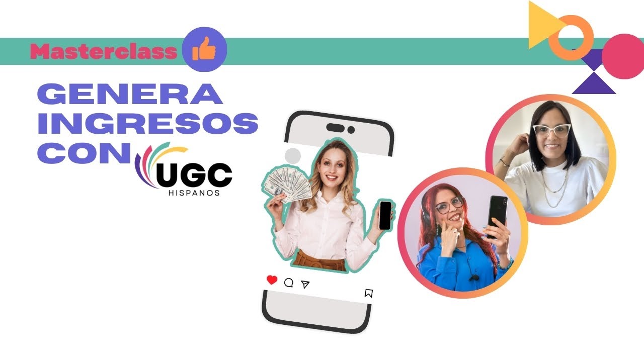 Genera Ingresos con UGC. Trabaja desde casa 🏠como creadora de contenido.