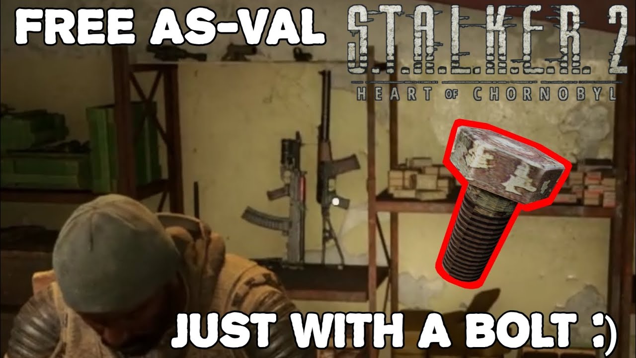 How to get a brand new AS-VAL in STALKER 2