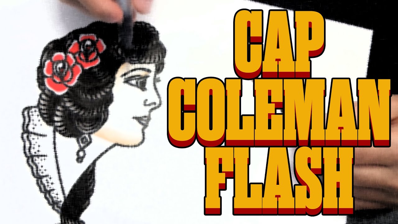 Cap Coleman Flash · Traditional Tattoo Flash
