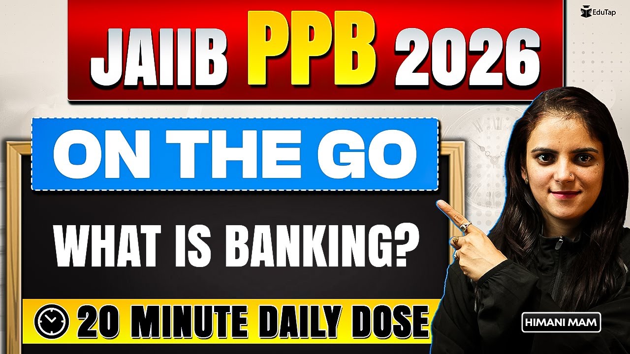 JAIIB PPB Online Free Classes 2026 | Banking Concept & Questions | JAIIB May 2026
