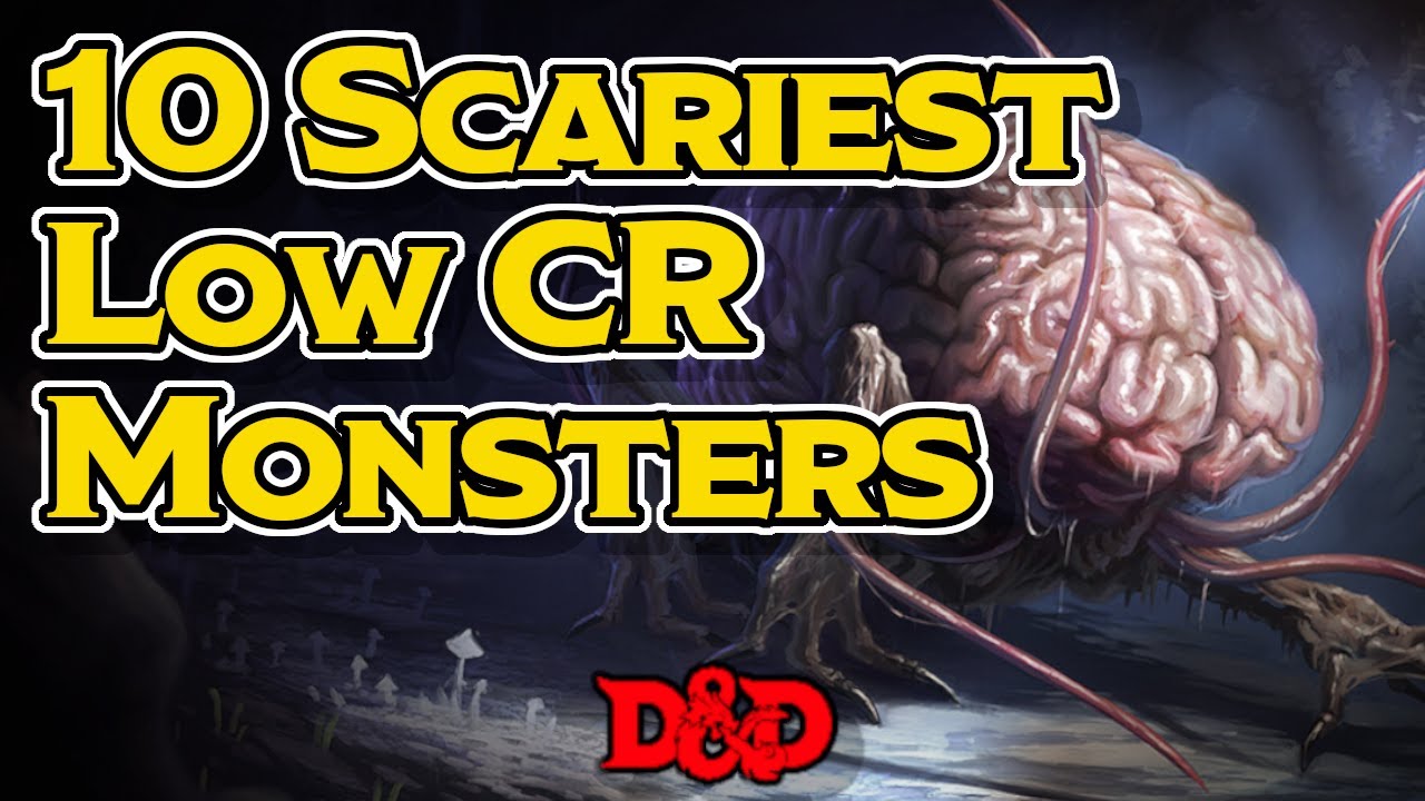 10 самых страшных монстров с низким CR в DnD 5e