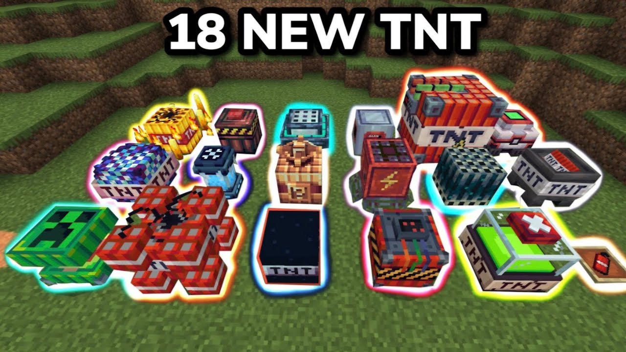 Trying New TNT in minecraft PART 1 with Anthony