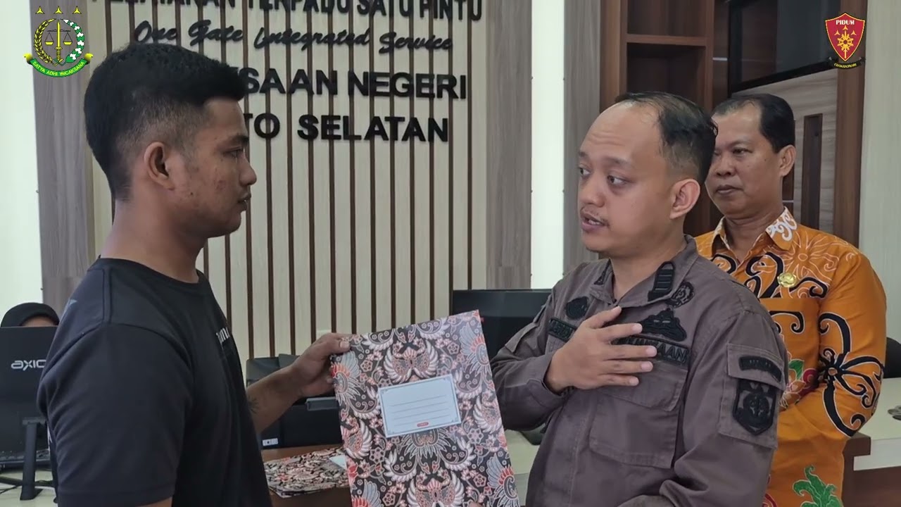 RESTORATIVE JUSTICE #2 PELEPASAN  AN EDRI YANTO SAPUTRA KEJAKSAAN NEGERI BARITO SELATAN