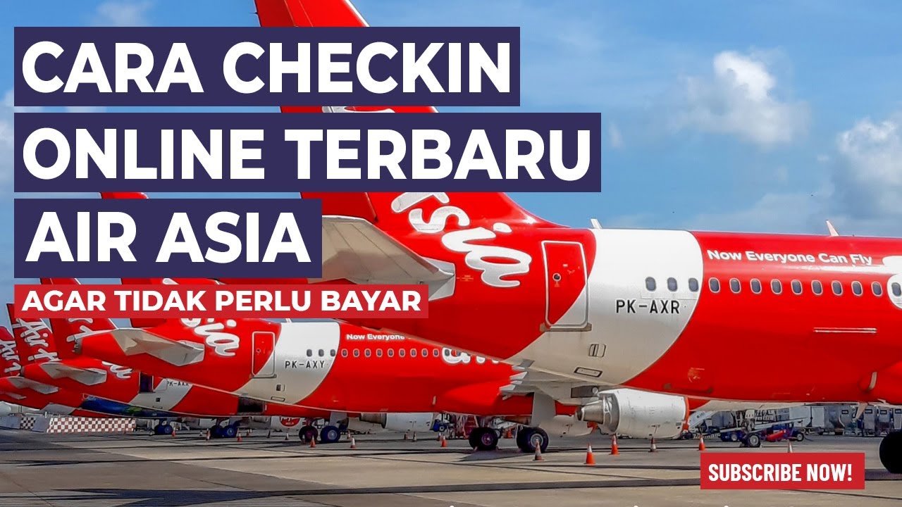 CARA TERBARU CHECKIN ONLINE AIR ASIA .