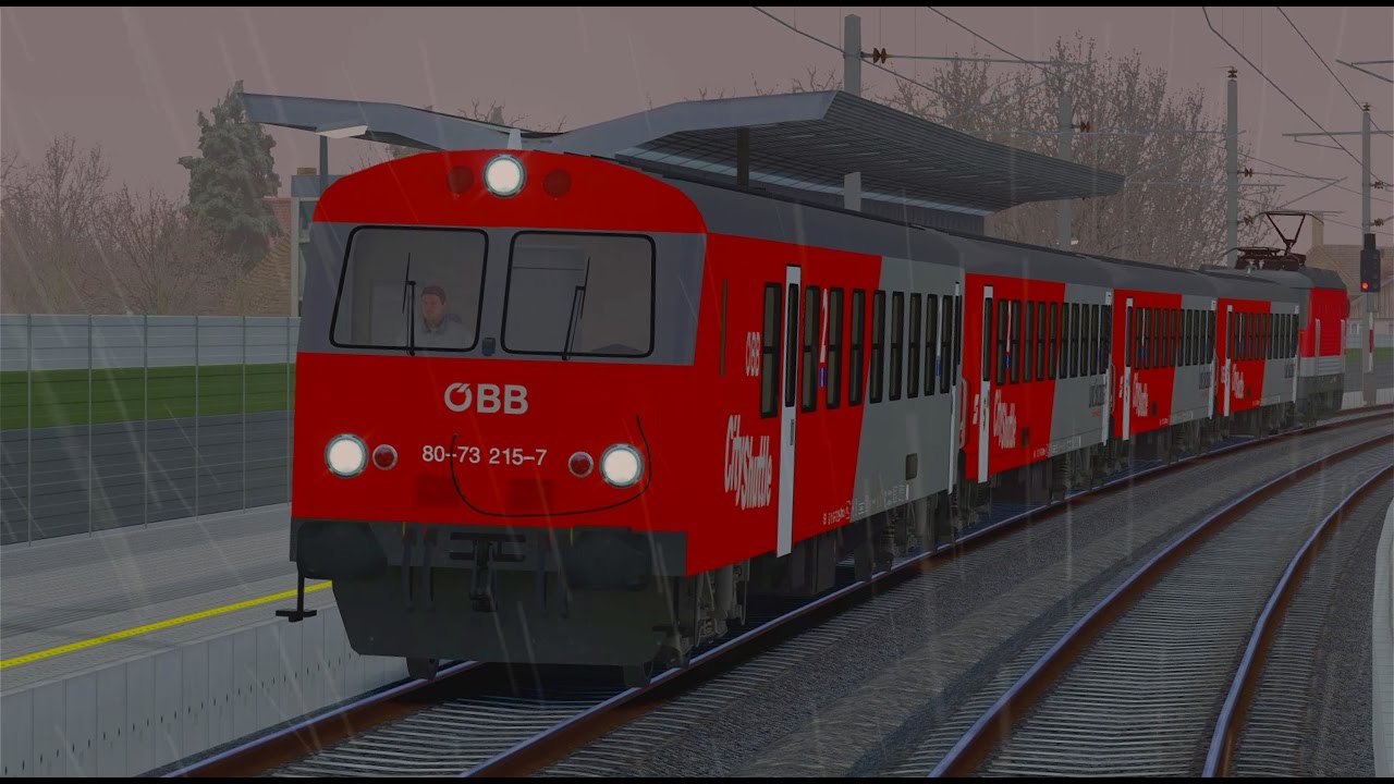 LET`S PLAY Train Simulator 2017 / REX 1507 nach Salzburg Hbf / RWA ÖBB 8073 Steuerwagen