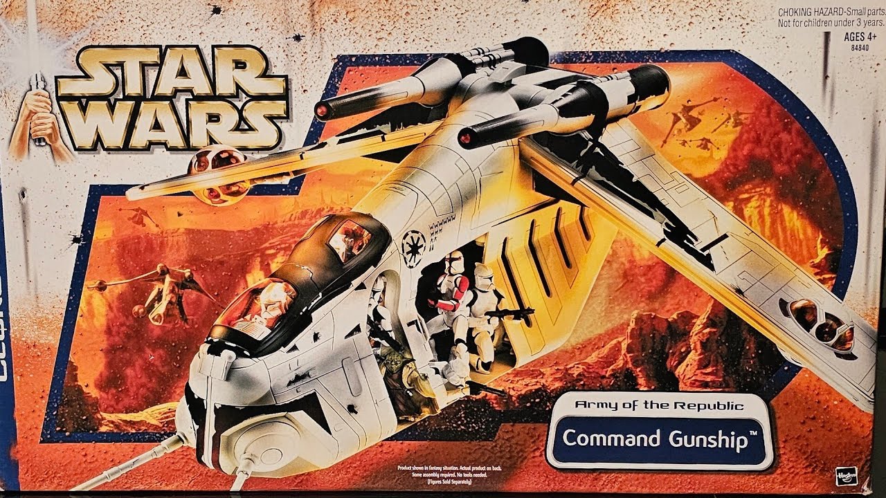 Star Wars The Clone Wars. Army of the Republic. Command Gunship.