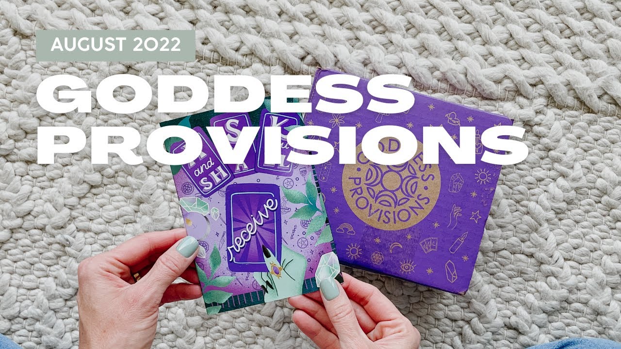 Goddess Provisions Unboxing August 2022: Spiritual Subscription Box