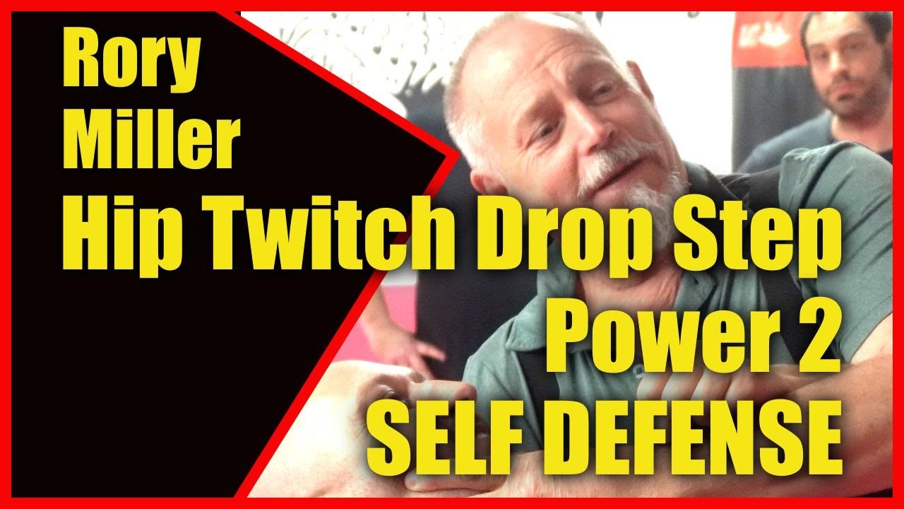 Hip Twitch with Drop Step Power 2 Self Defense Rory Miller