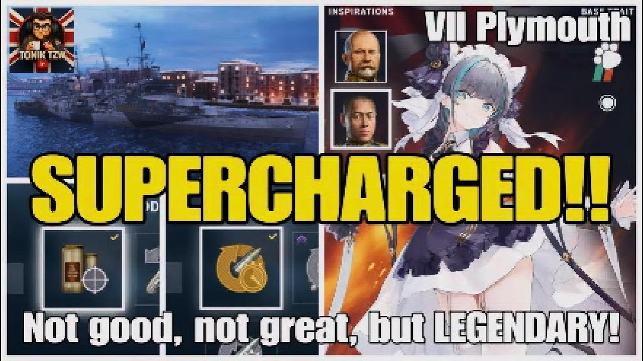 WoWsLegends | SUPERCHARGED - Not good, not great, but LEGENDARY!