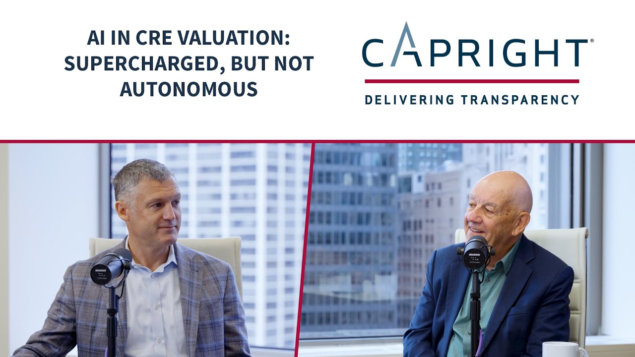 AI in CRE Valuation: Supercharged, but not Autonomous