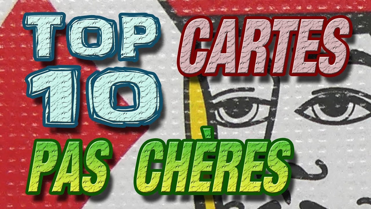 CARTES - Les meilleures à MOINS DE 6 € (Poker / Magie / Cardistry)