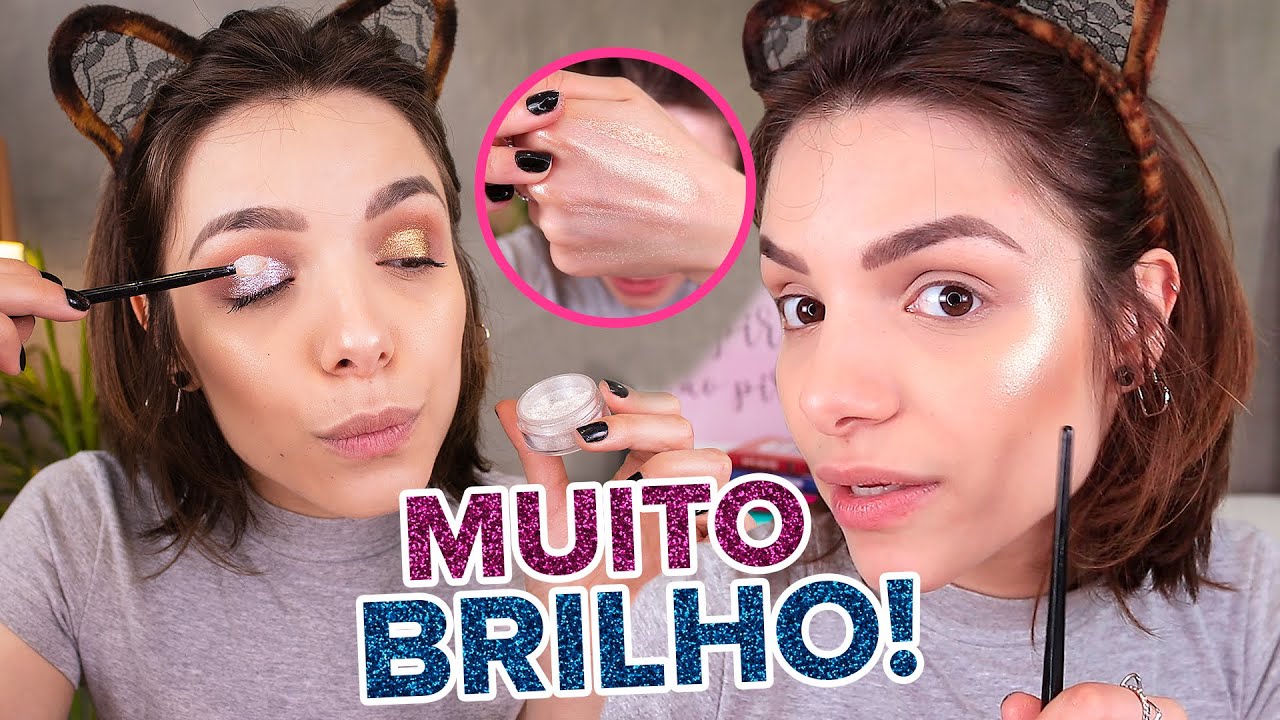 TESTEI NOVA MARCA de MAKE | GABE TESTANDO