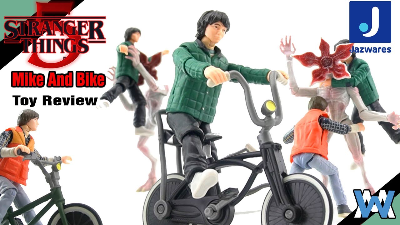 ОЧЕНЬ ОЧЕНЬ ОЧЕНЬ ОЧЕНЬ ДЕЛ 5 ИГРУШЕК!! | Обзор Jazwares World Of Stranger Things Mike With Bike