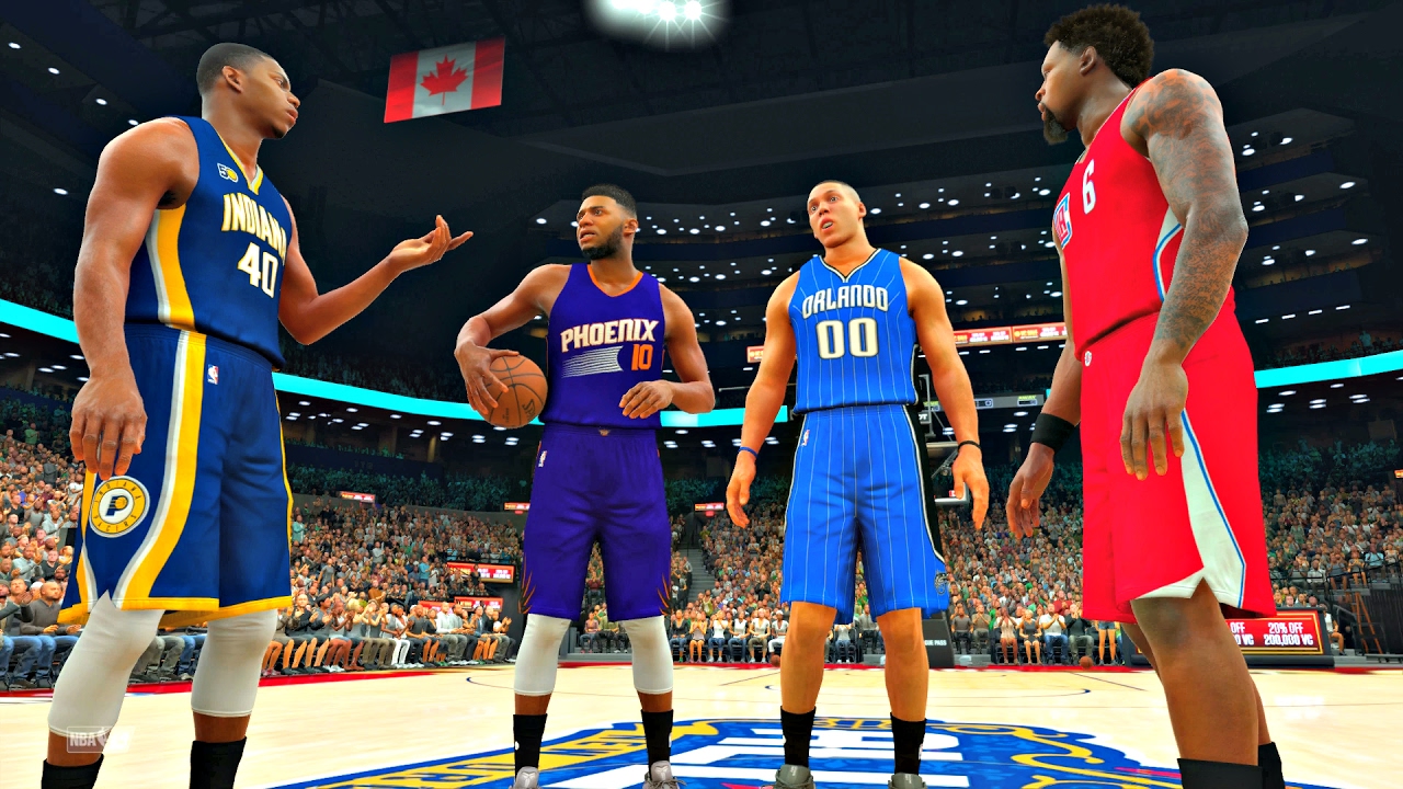 NBA 2K17: 2017 Slam Dunk Contest! Gordon, Jordan, Robinson III, Jones Jr! #PS4