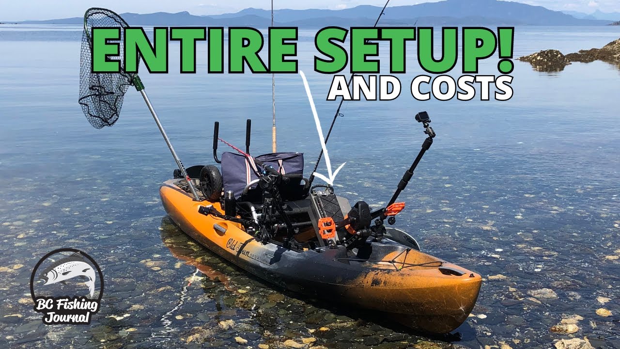 Old Town PDL 120 FULL 🛶 KAYAK SETUP with COSTS 💸