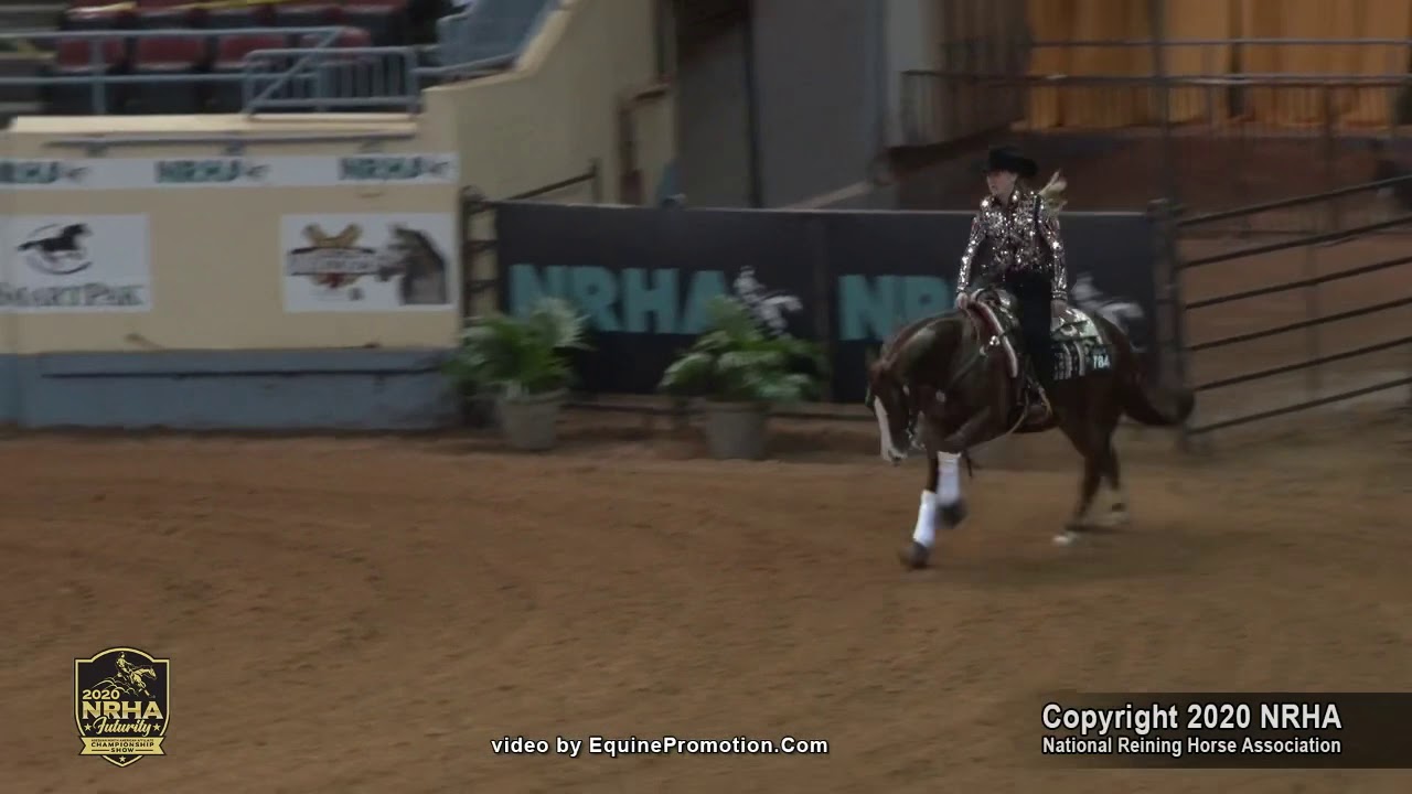 CS Tosmarttoberuff shown by Gina-Maria Schumacher - 2020 NRHA Futurity (NP Finals, Sec. 2)