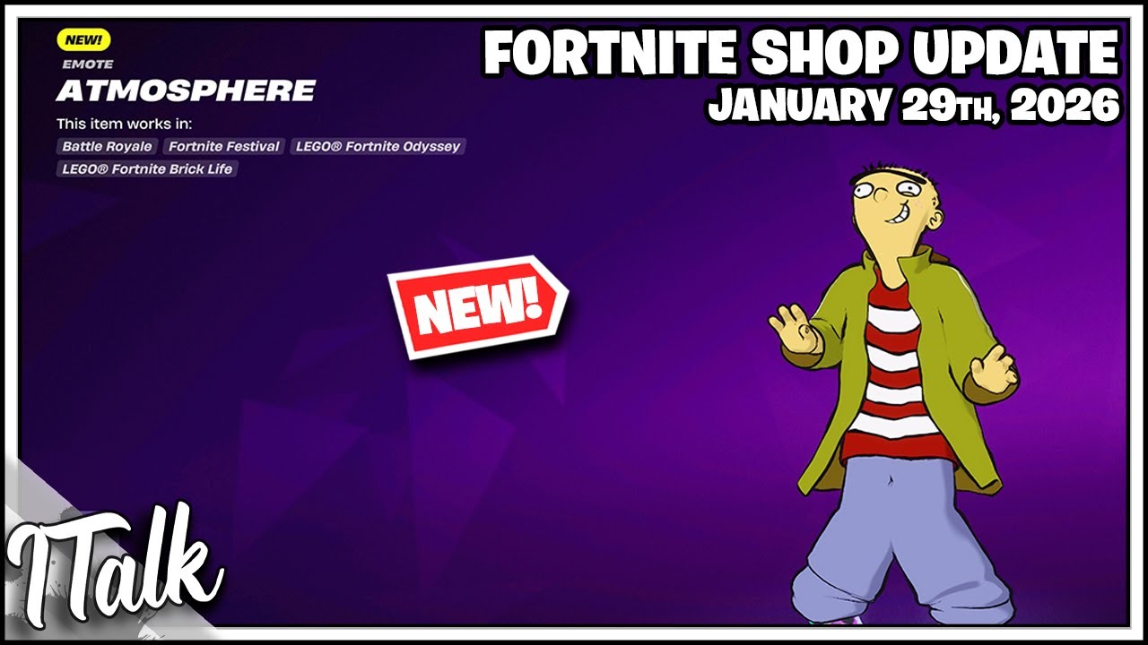 Fortnite Shop REGULAR SHOW TOMORROW & *NEW* EMOTE! [January 29th, 2026] (Fortnite Chapter 7)
