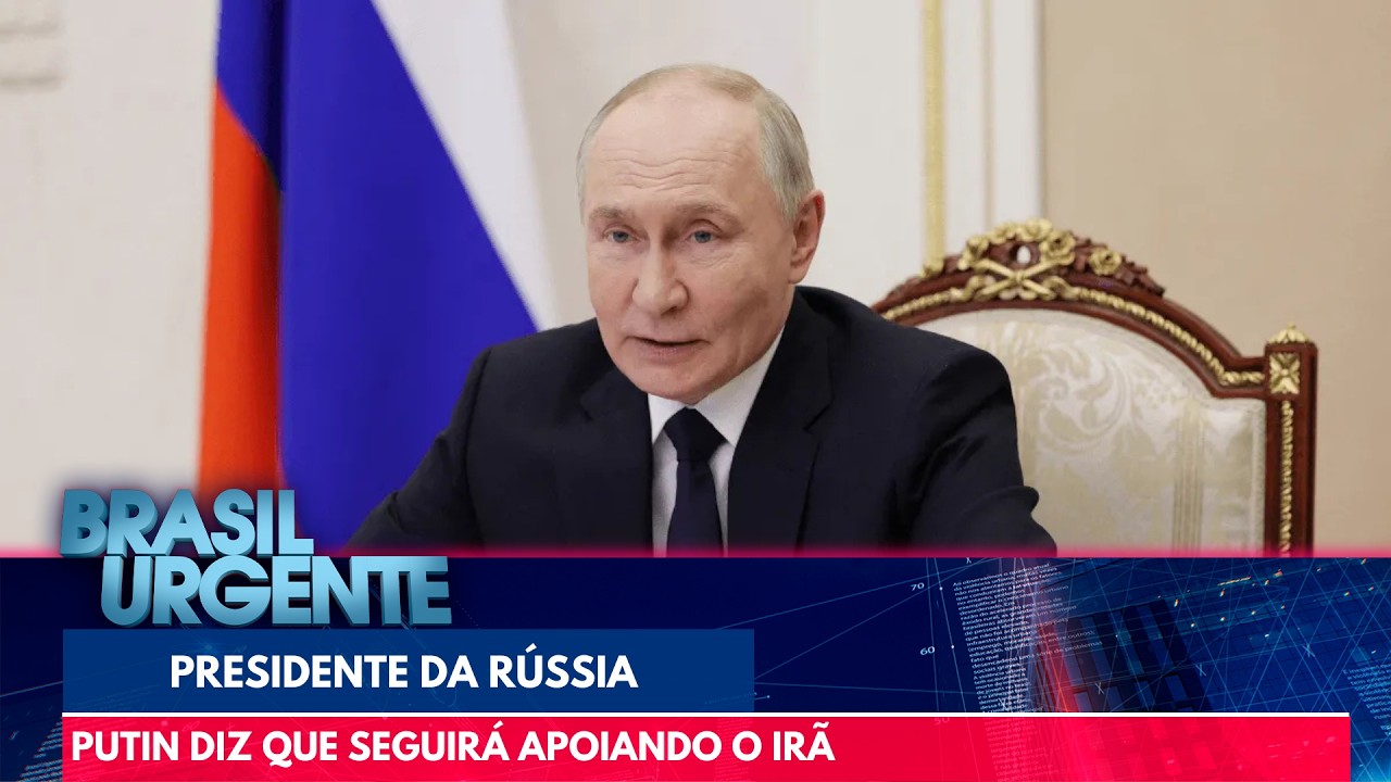 Presidente da Rússia diz que seguirá apoiando o Irã | Brasil Urgente