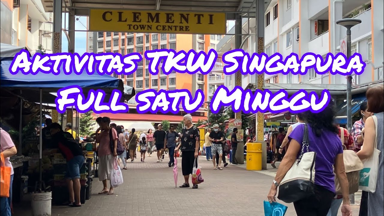satu Minggu menjadi TKW Singapura ‼️ masak,momong,beberes, laundry, antar anak sekolah, belanja