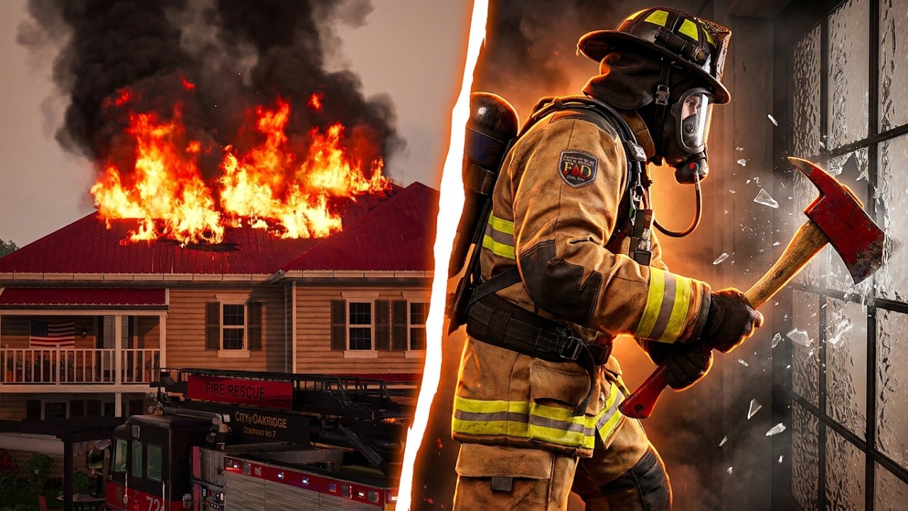 Firefighting Simulator: Ignite Ep 36: Family Trapped in Burning Home