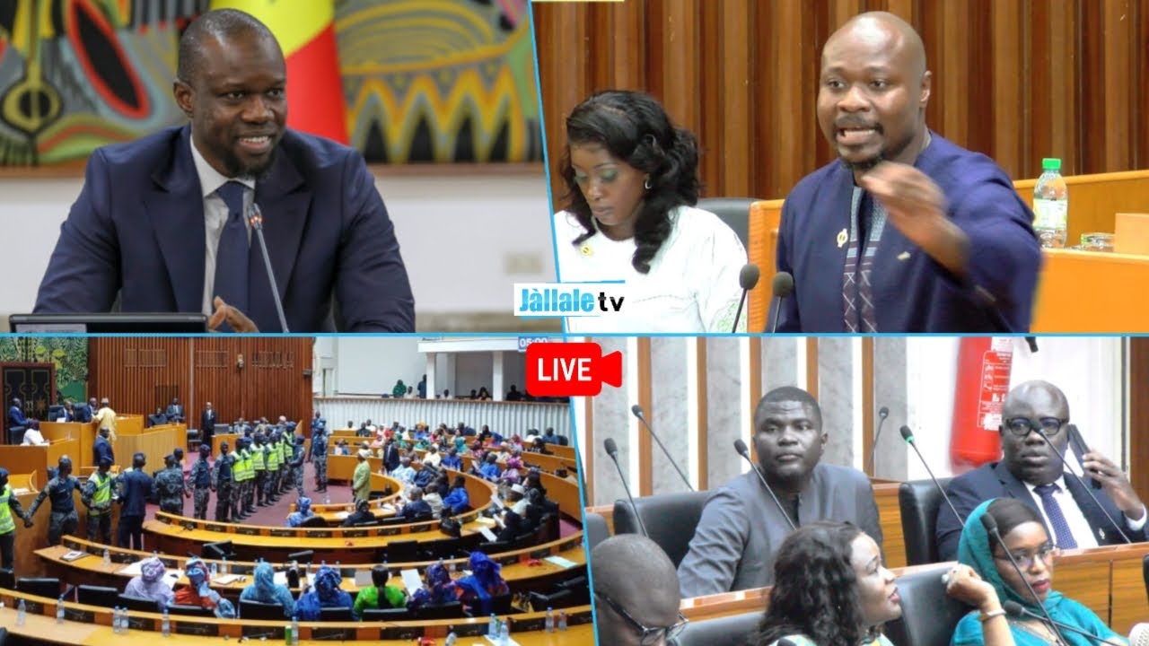 Direct • Assemblée Nationale - DPG Sonko, les députés modifient le règlement intérieur