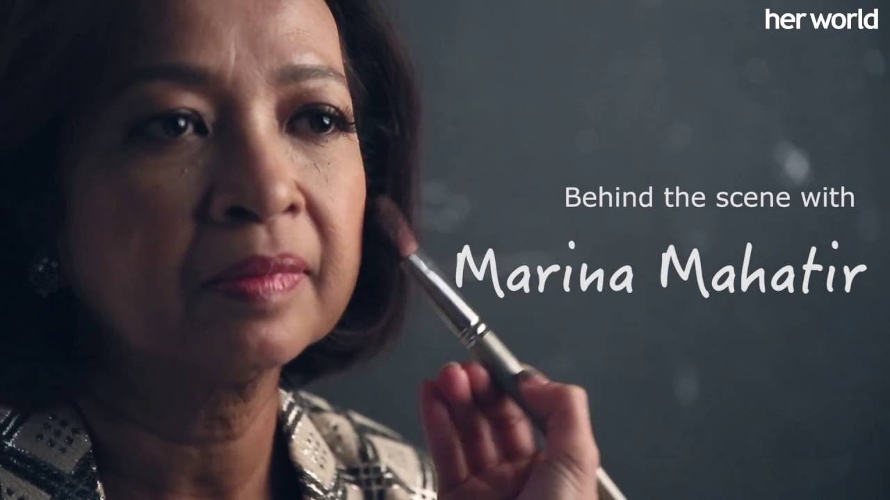 Behind-the-scenes with Datin Paduka Marina Mahathir
