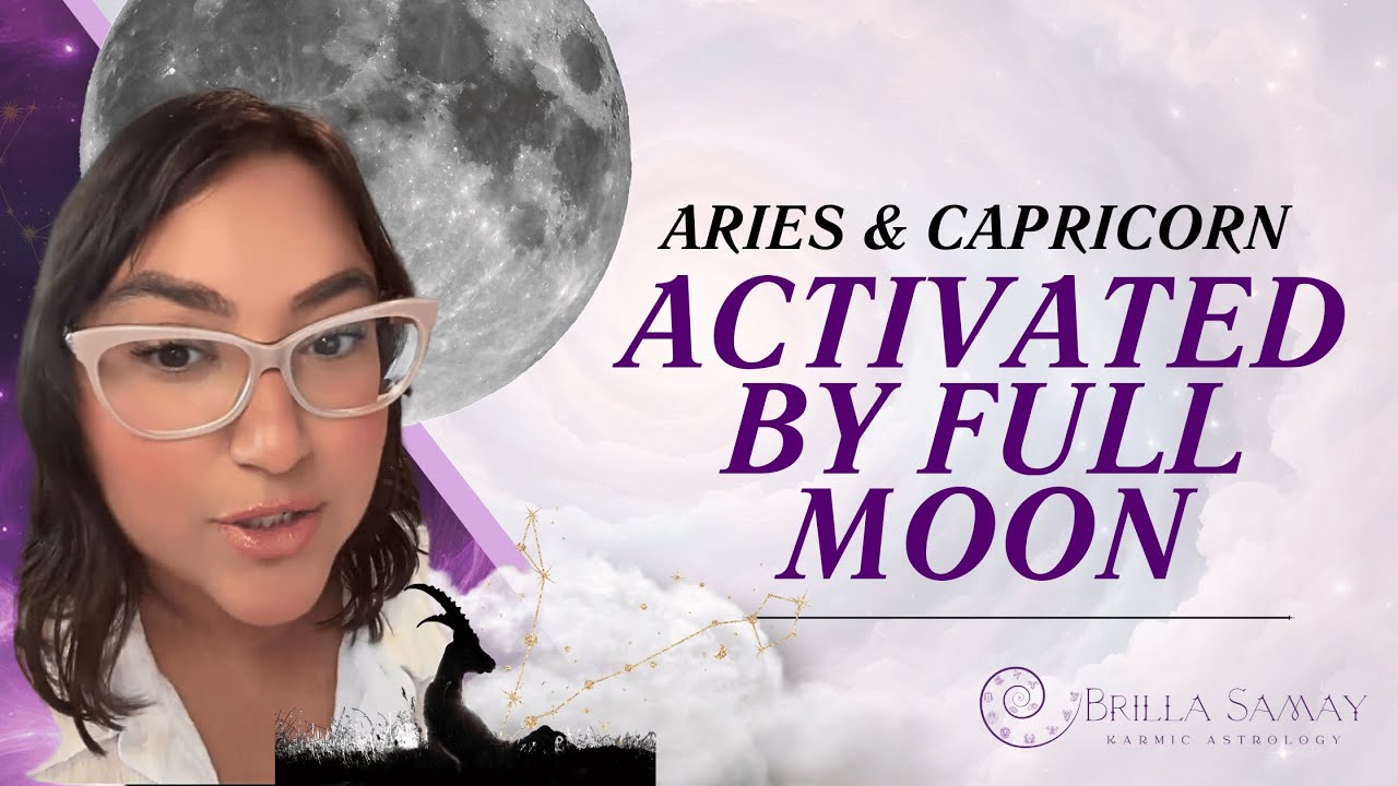 Full Moon Activation: Aries & Capricorn, Get Ready for a Shake-Up