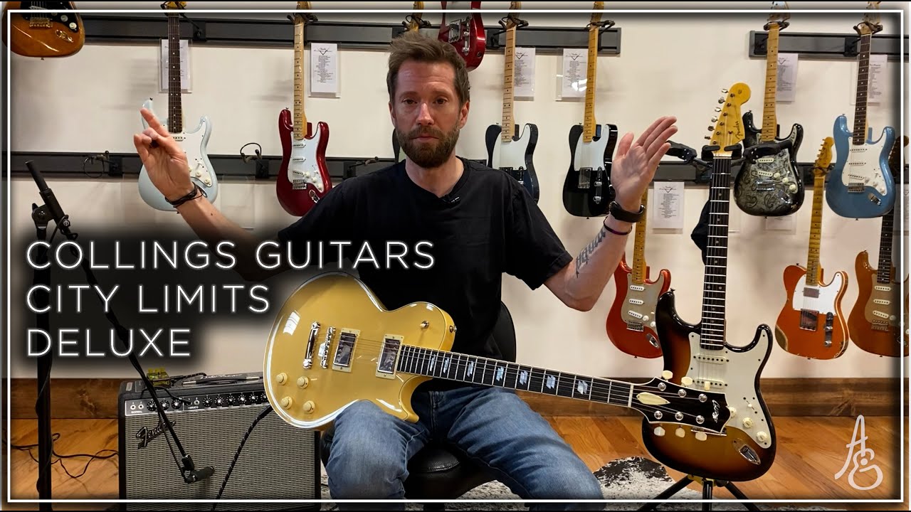 Collings City Limits Deluxe in TV Yellow