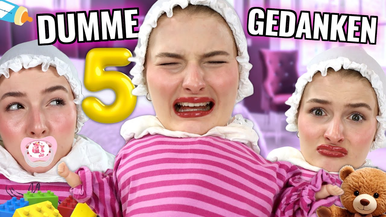 DUMME GEDANKEN eines BABYS 5 👶😂 | LiDiRo