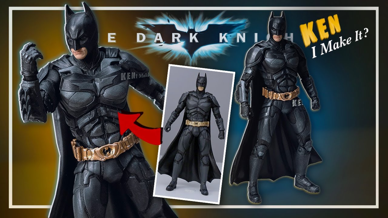 Fixing DC McFarlane BATMAN Figure - The Dark Knight | Ken I Make It