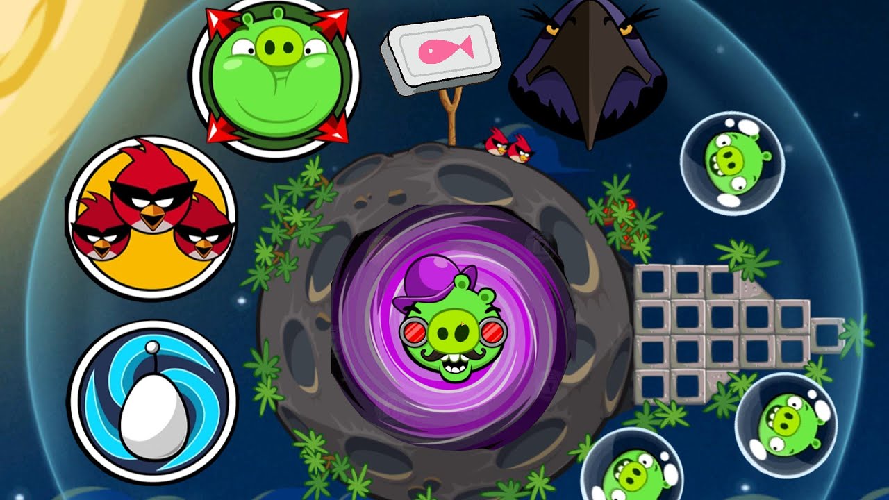Angry Birds Space - ALL SPECIAL POWER-UPS!