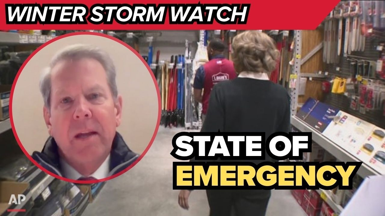 Gov. Kemp declares state of emergency ahead of winter storm