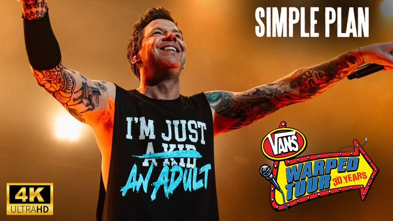 Simple Plan | Live Vans Warped Tour 2025 | Full Set | 4K ULTRA HD