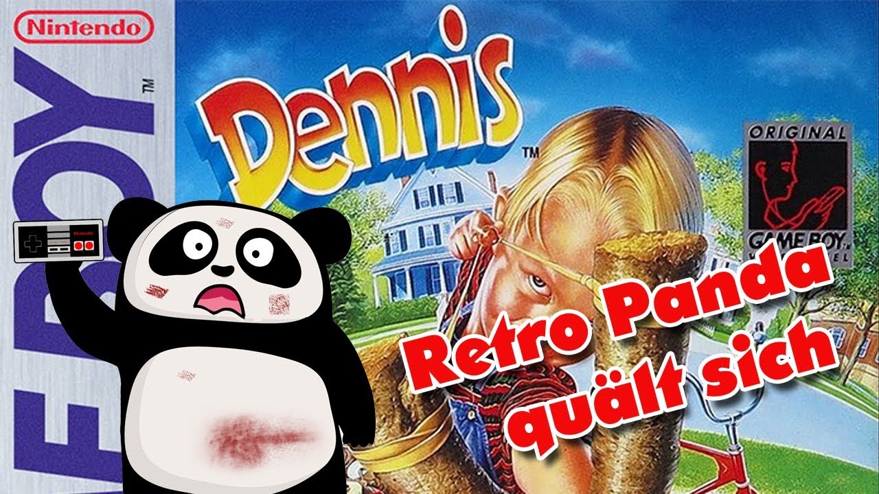 Retro Panda quält sich: Dennis (GameBoy)!