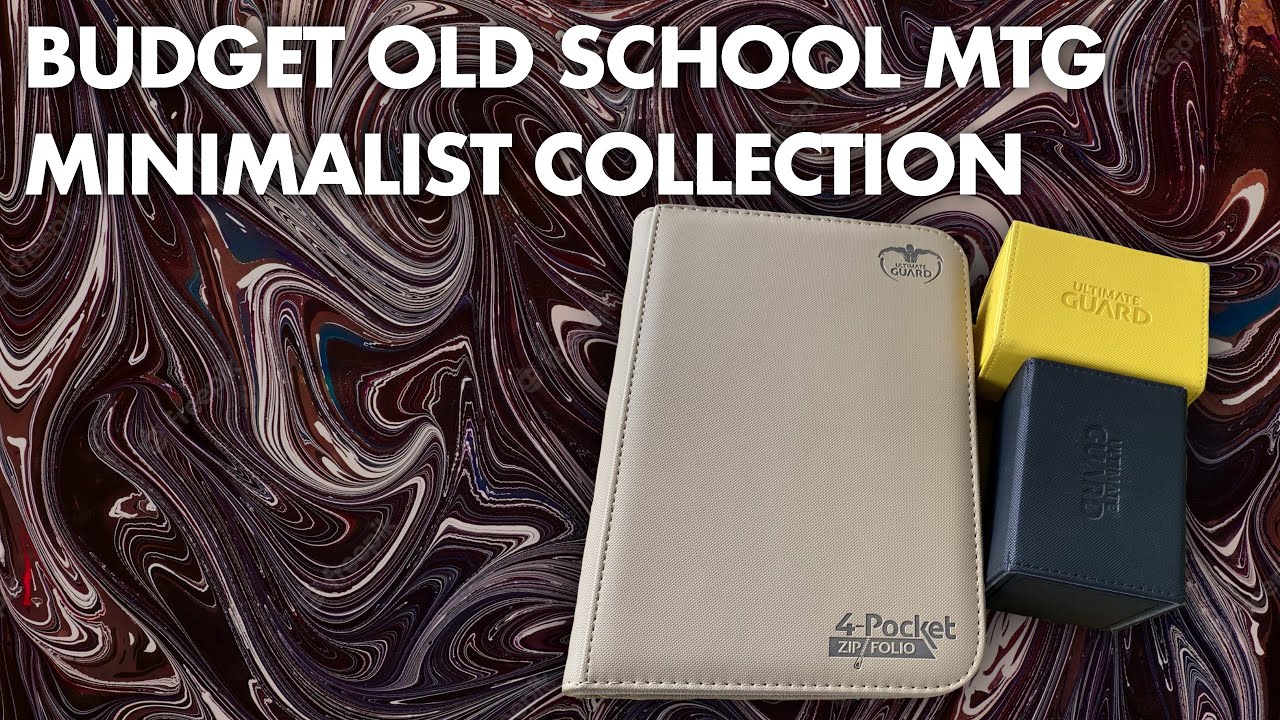 Old School MtG: budget minimalist collection