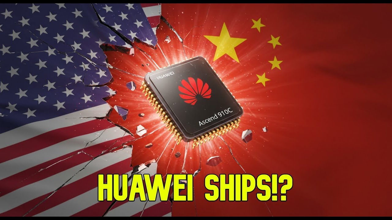 Huawei ALREADY shipping Nvidia Alternative:?? Did US Sanctions Backfire? (Ascend 910C Analysis)