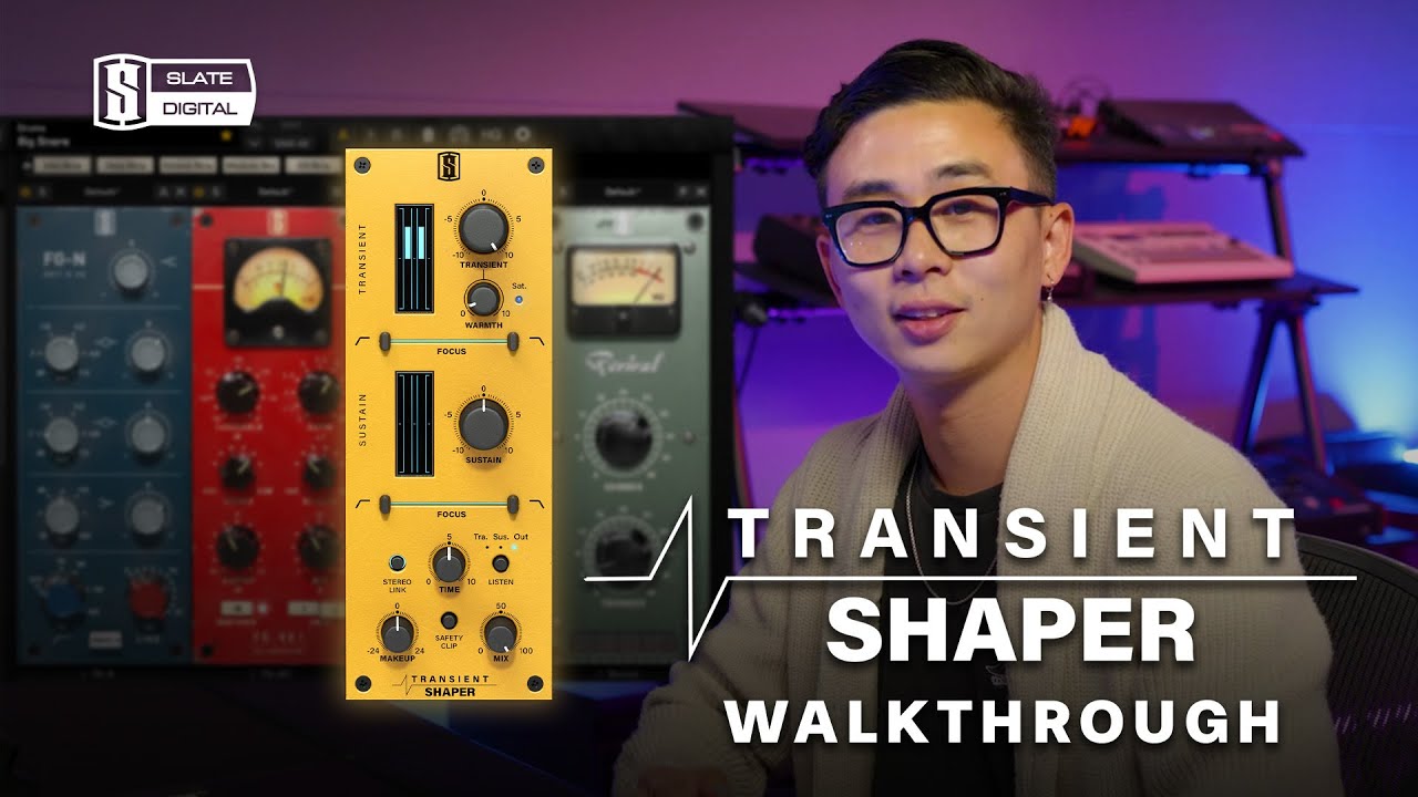 Transient Shaper &mdash; официальное пошаговое руководство