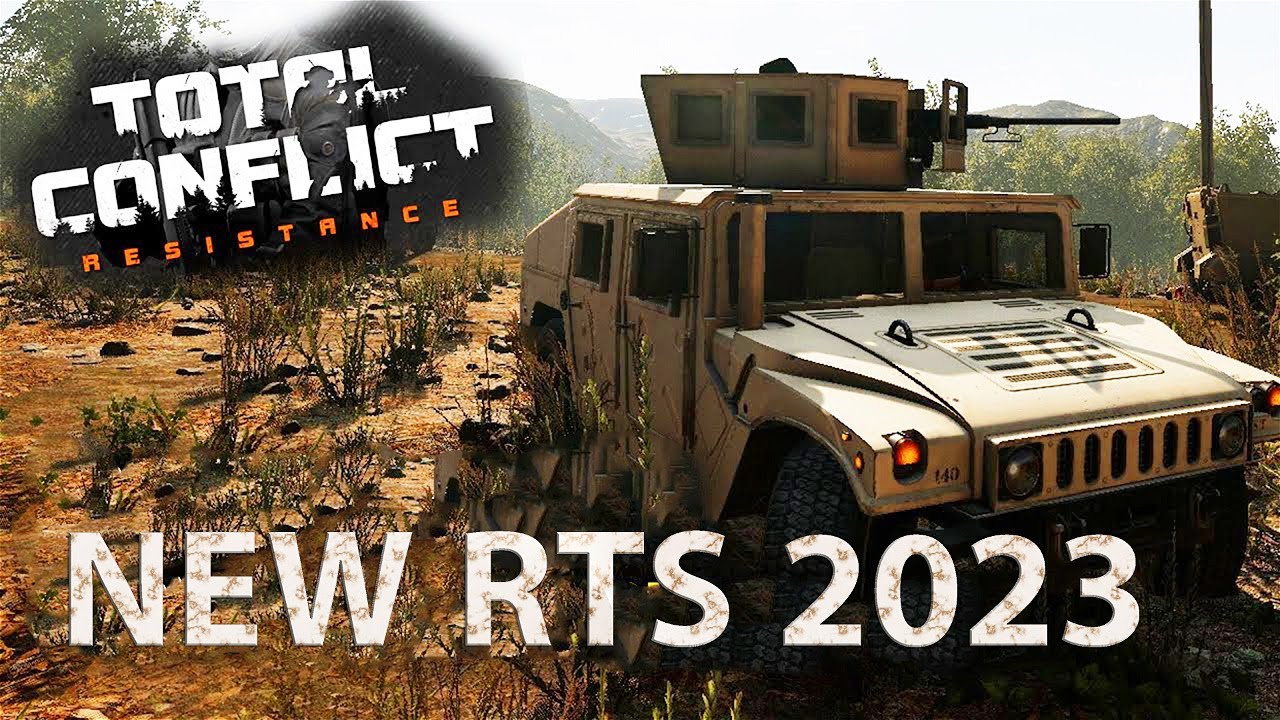 Total Conflict: Resistance | New FPS, RTS, 4X Strategy Hybrid 2023