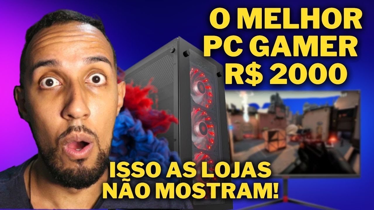 ESSE PC GAMER BARATO  &Eacute; UM MONSTRO E S&Oacute; CUSTA R$ 2000 ( DISPENSA COMENT&Aacute;RIOS )