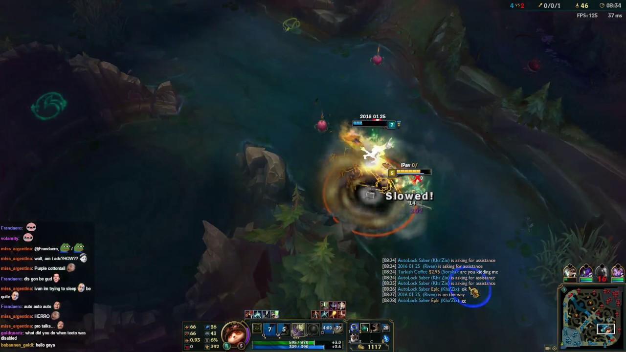 Teemo APC bottom duo w/ Turkish Coffee - iPav p7.1