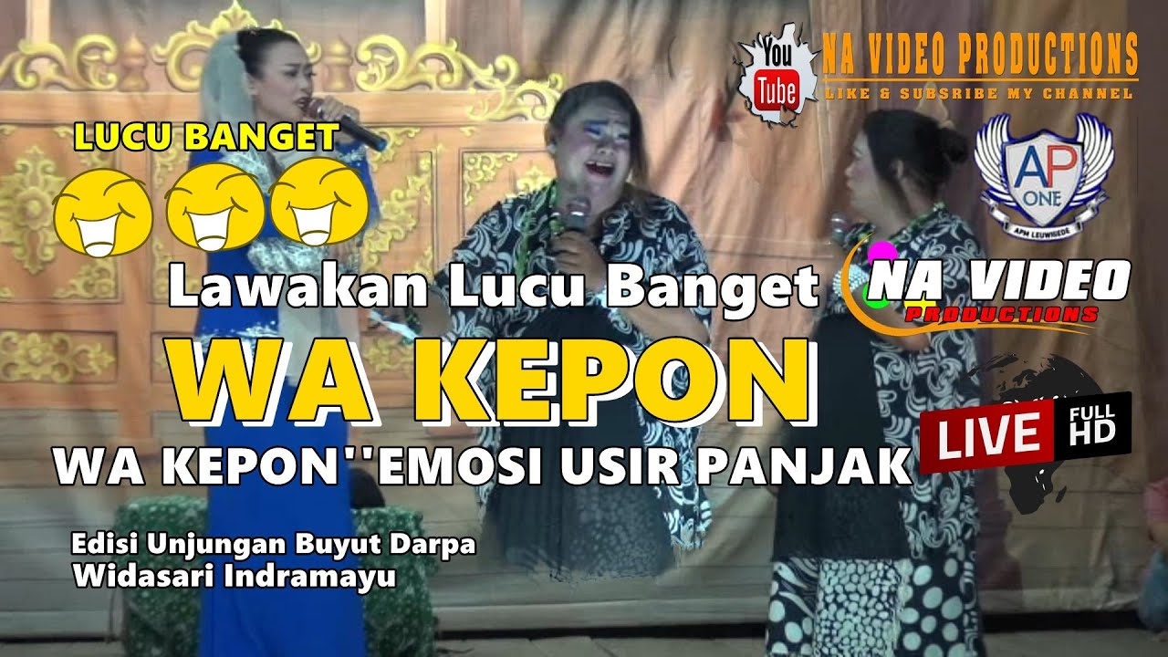 Lawakan ''Wakepon Di Keroyok Panjak''SANDIWARA LINGGA BUANA