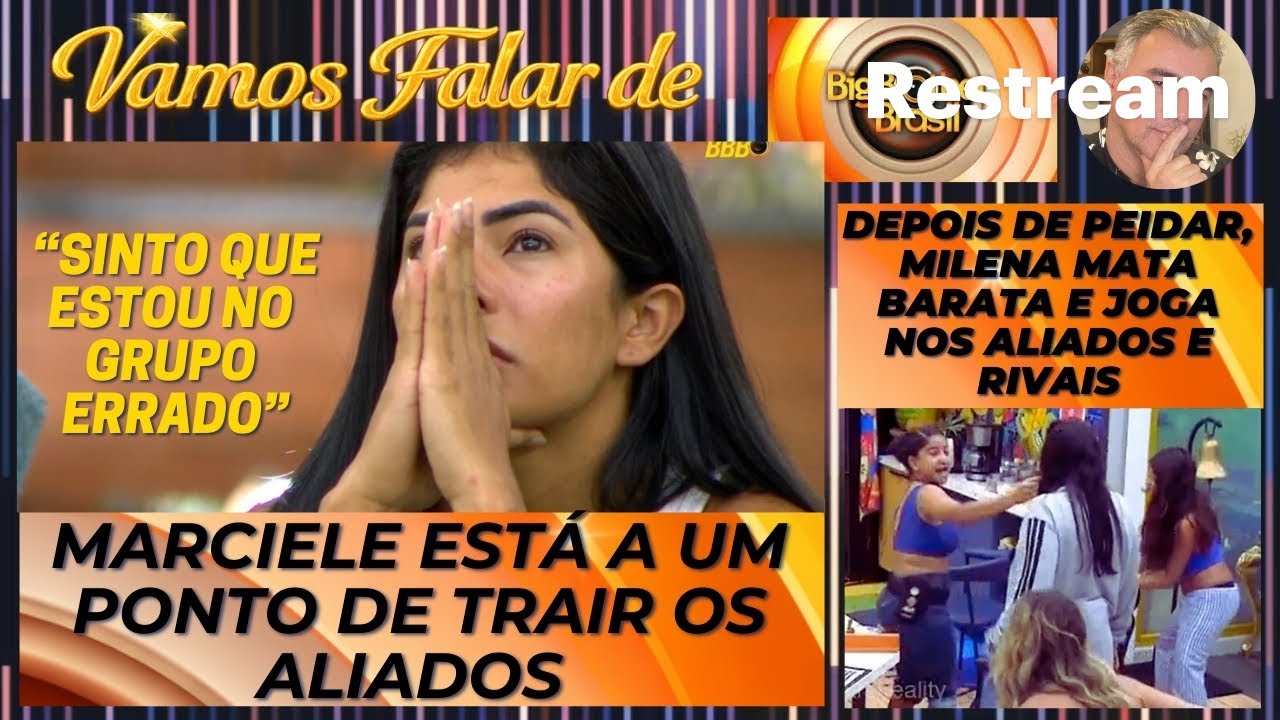 BBB26: MARCIELE ESTÁ A UM PONTO DE TRAIR ALIADOS: “SINTO QUE ESTOU NO GRUPO ERRADO”