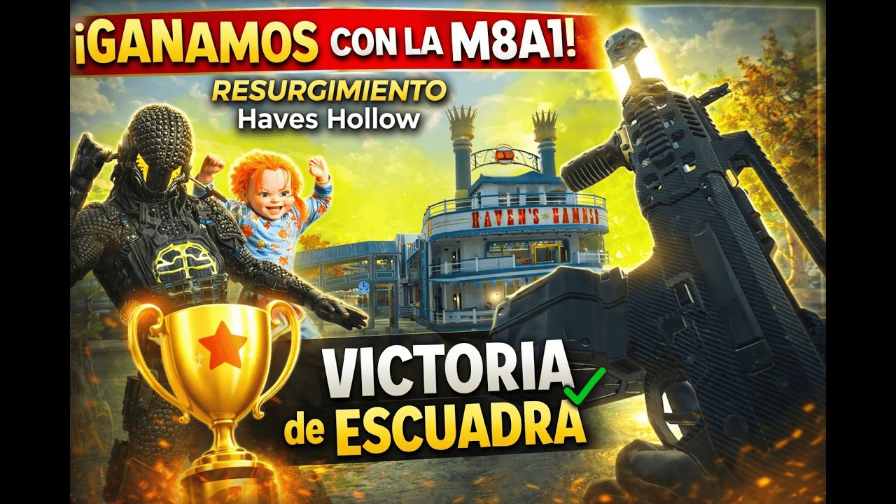 👑 VICTORIA ÉPICA en Haves Hollow con M8A1 y REV | Resurgimiento